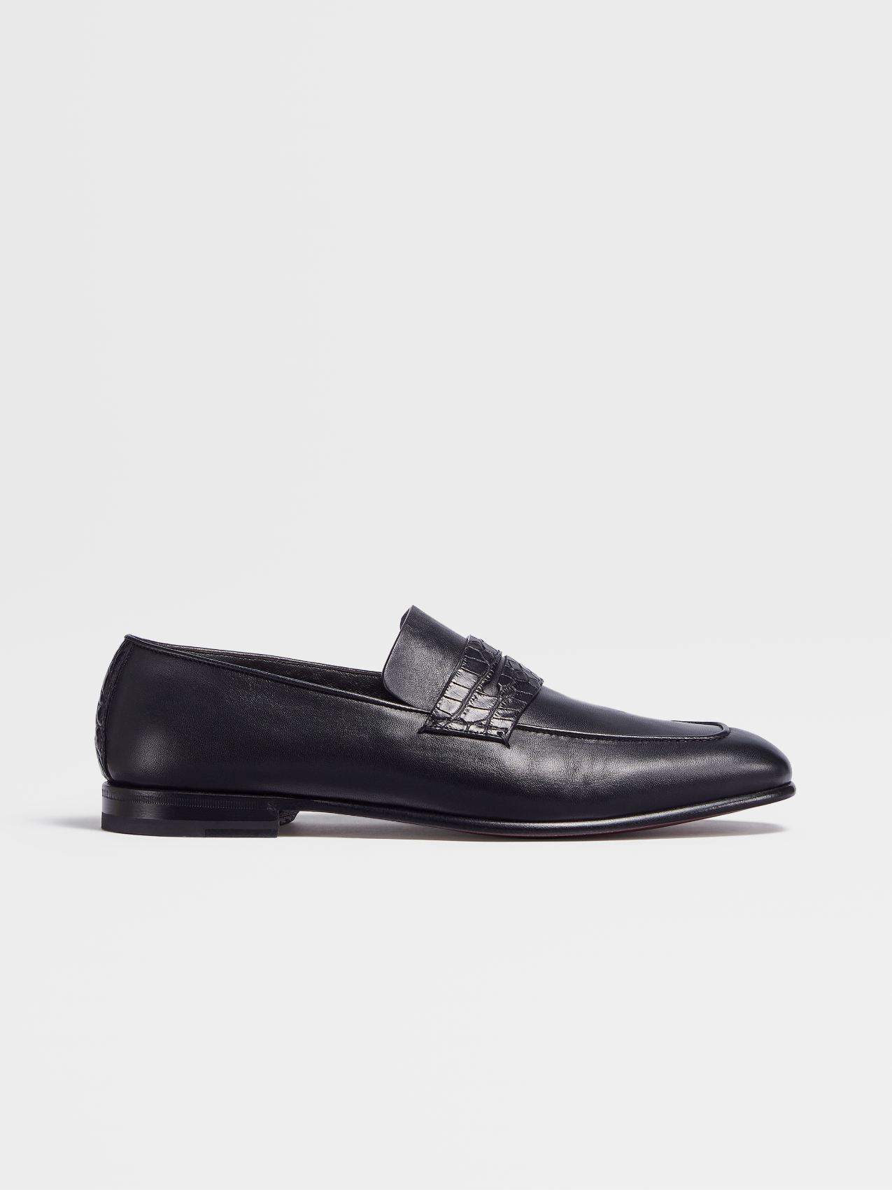 Mocasines L'Asola de Napa y Caimán Negros